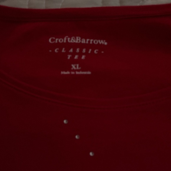 Croft&Barrow Classic Ornament Christmas Tee - Picture 2 of 6